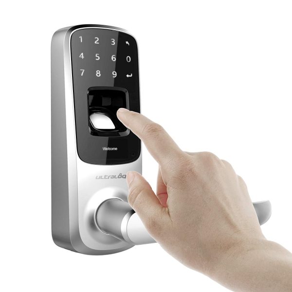 Ultraloq UL3 BT Bluetooth Enabled Fingerprint and Touchscreen Electronic Door Locks 