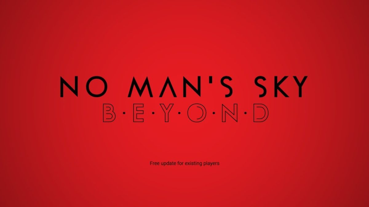 No Man's Sky VR banner in red background