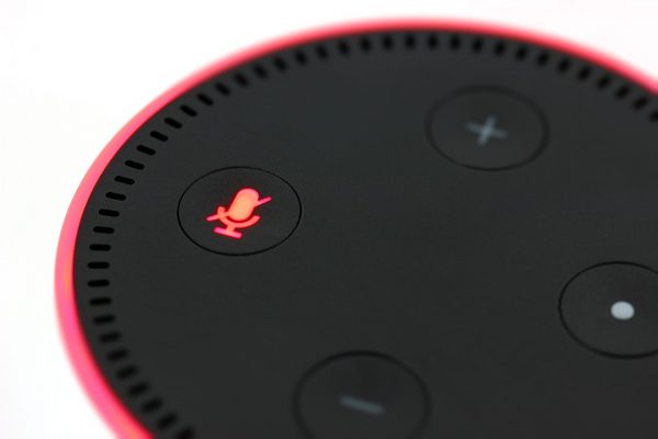 Amazon device featuring Alexa voice assisted features