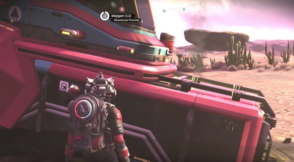 No Man's Sky Crashed Spaceships