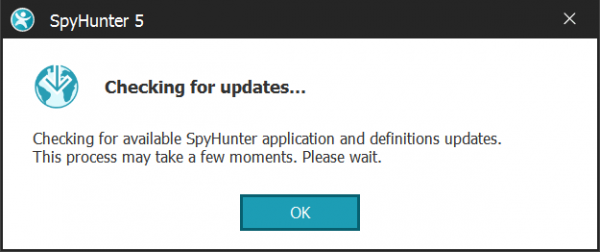 Spyhunter Virus Bedrohungserkennung