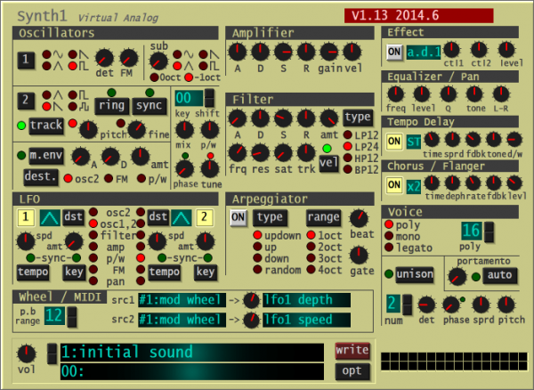 Synth1 is a free VST plugin that mimics a Nord Lead 2 synth