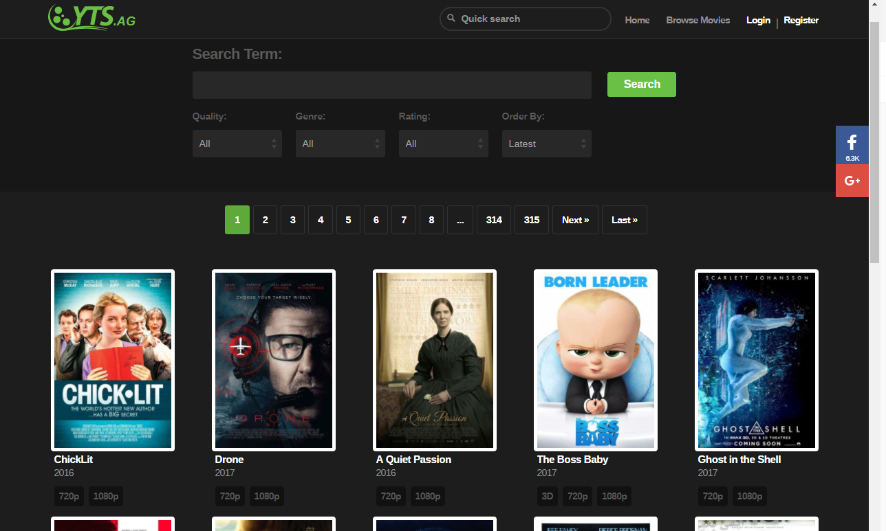 YTS mirror and proxy sites to help you get YIFY torrents