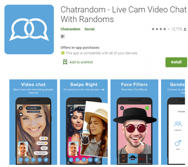 Version chatroulette mobile 11 Sites