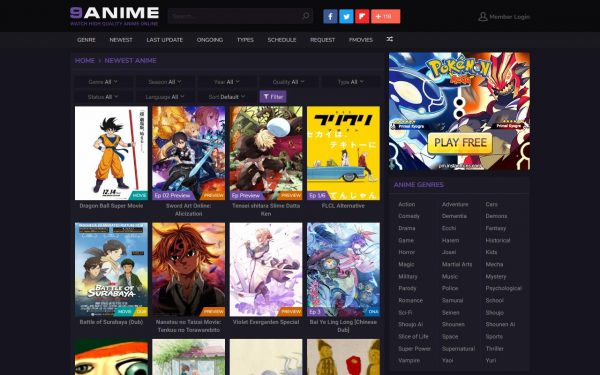 9Anime wants you to watch anime right now