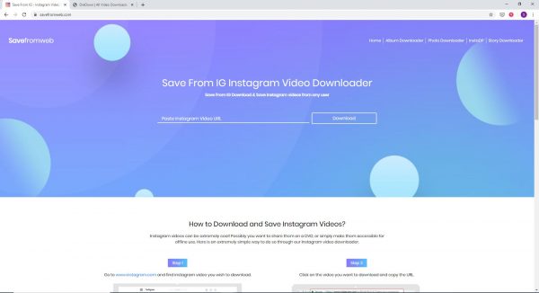 Want to learn how to download Instagram videos? Use Savefromweb today!