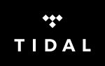 tidal music logo in black