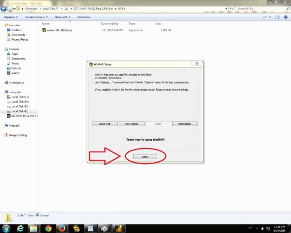 Comment installer WinRAR