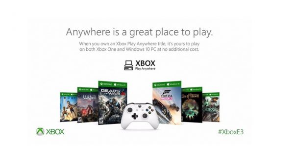 play anywhere allows you to download xbox games on pc and vice versa