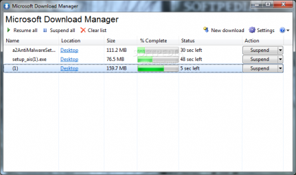 microsoft download manager video