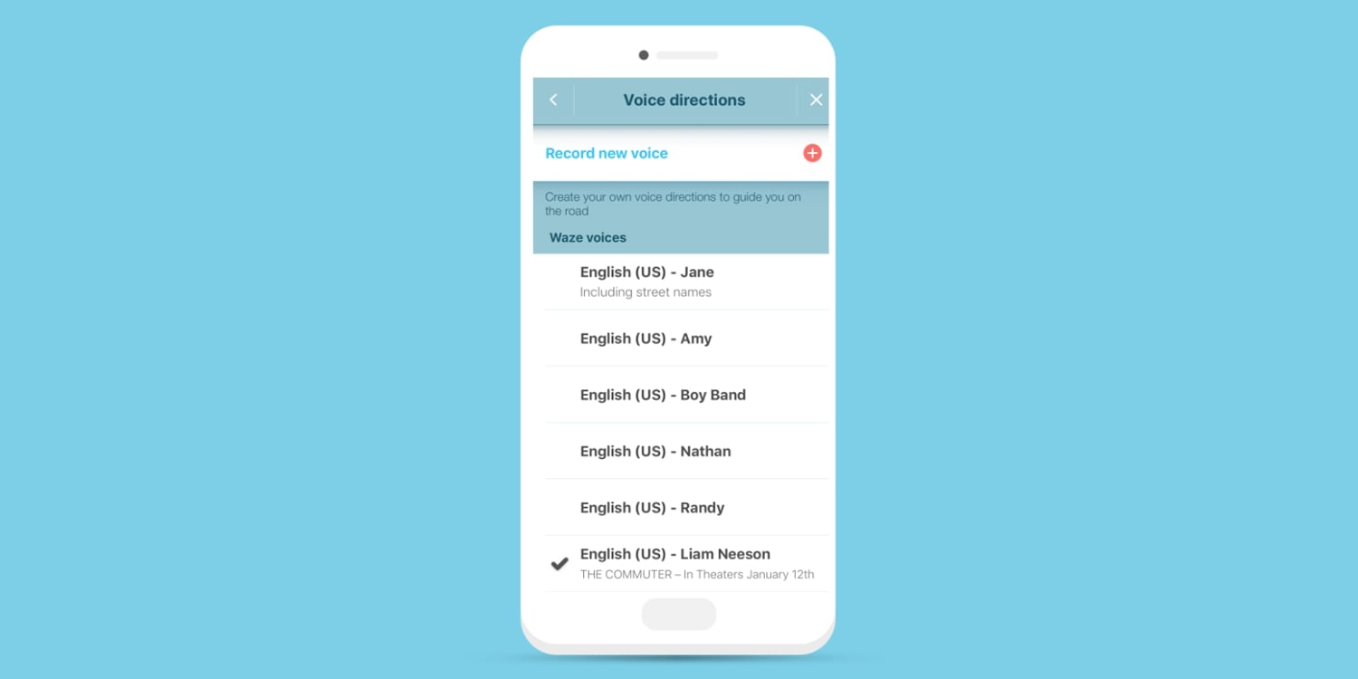 how to get voices for waze