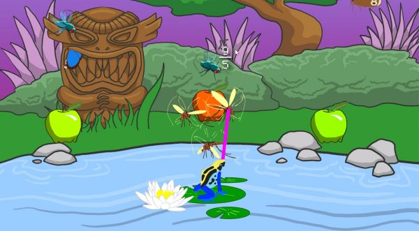Frog Fractions, a defense flash game.