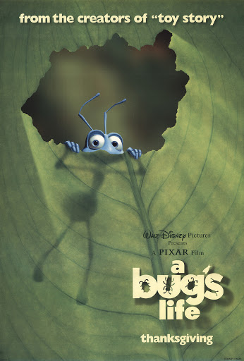 A Bug’s Life, released in 1998.