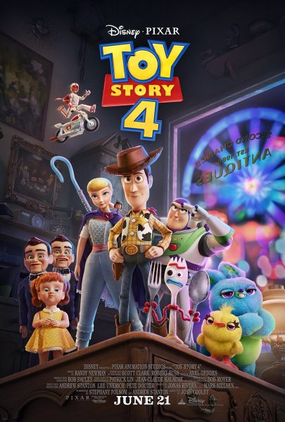 Toy Story 4, released in 2019.