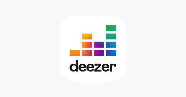 Deezer, an app for streaming Android music.