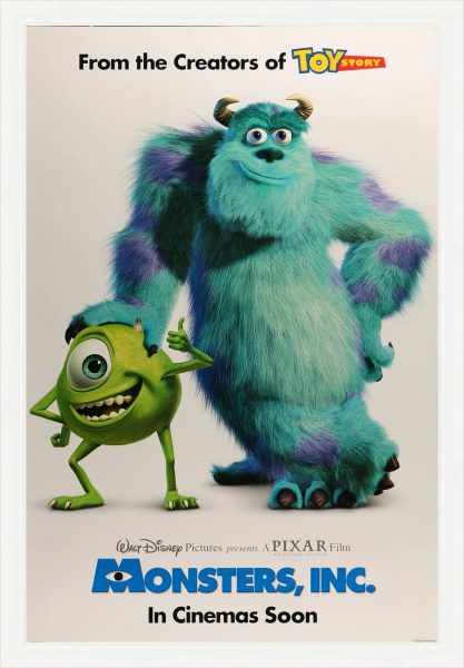 Monsters Inc., released in 2001.