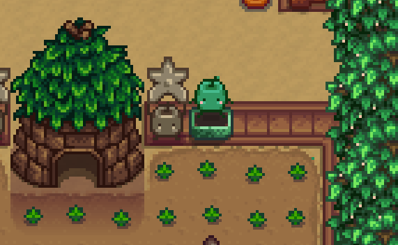 Animated Junimo Scarecrows