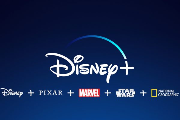 The official logo of Disney+.