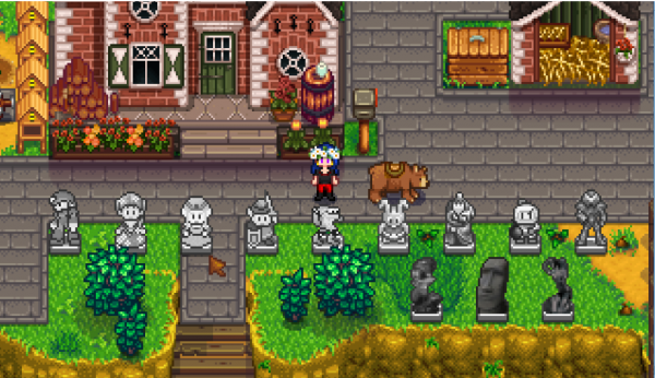Fluffykins’ Scarecrow Statues