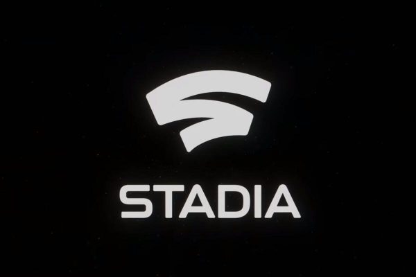 The header for the article, which is the Google Stadia logo.