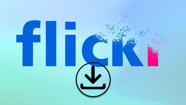 Flickr with download photo