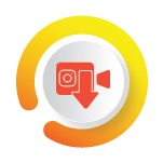 Instagram videos downloading icon