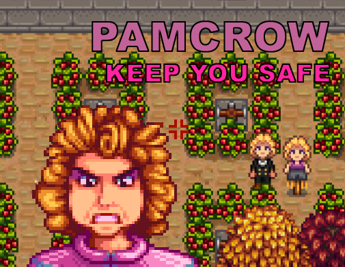 Pam Scarecrow Stardew Valley Mods