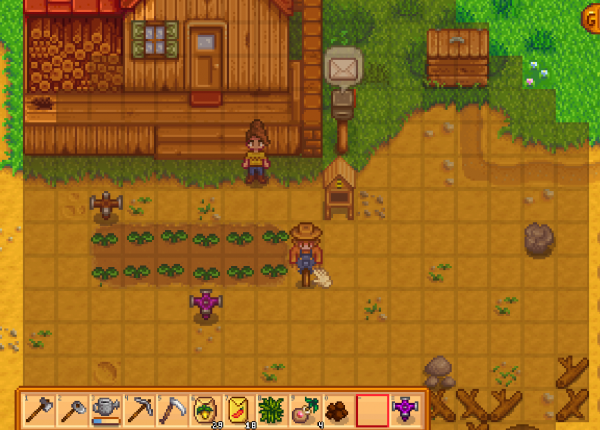 Range Display For Scarecrows And Sprinklers Stardew Valley Mods