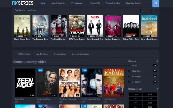 WatchTVSeries, a Putlocker alternative