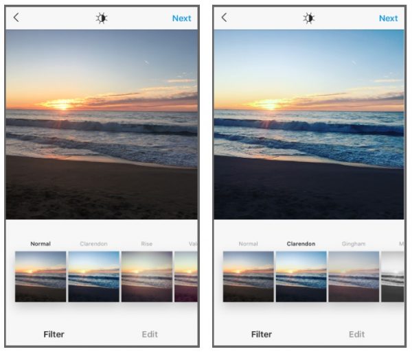 edit filters for photos