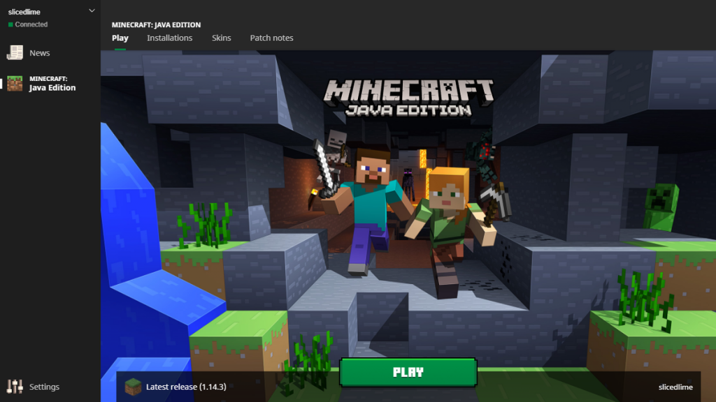 Minecraft Java Edition game