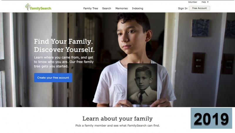 FamilySearch.org free people search