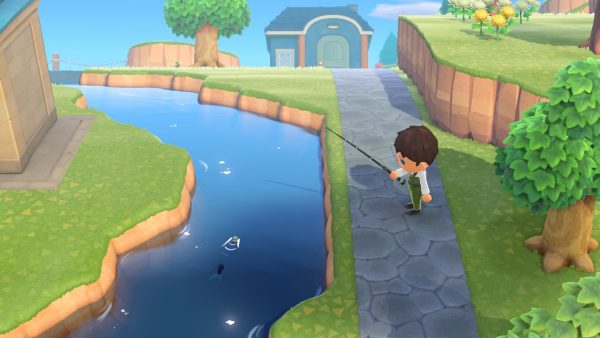 Animal Crossing Catching Fish