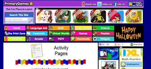 Primary Games Website