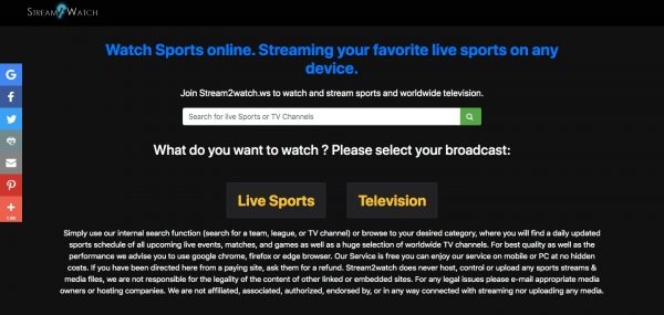 20 Best Free Sports Streaming Sites in 2020 - 96