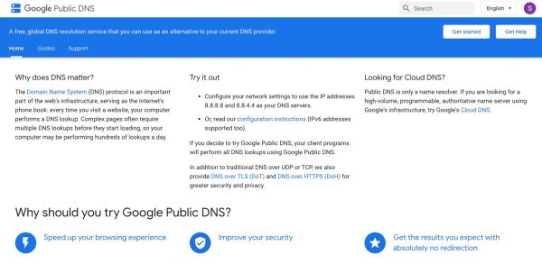 Google Public DNS: Best DNS Server