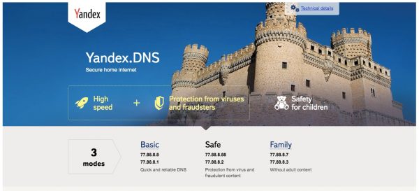 Yandex DNS