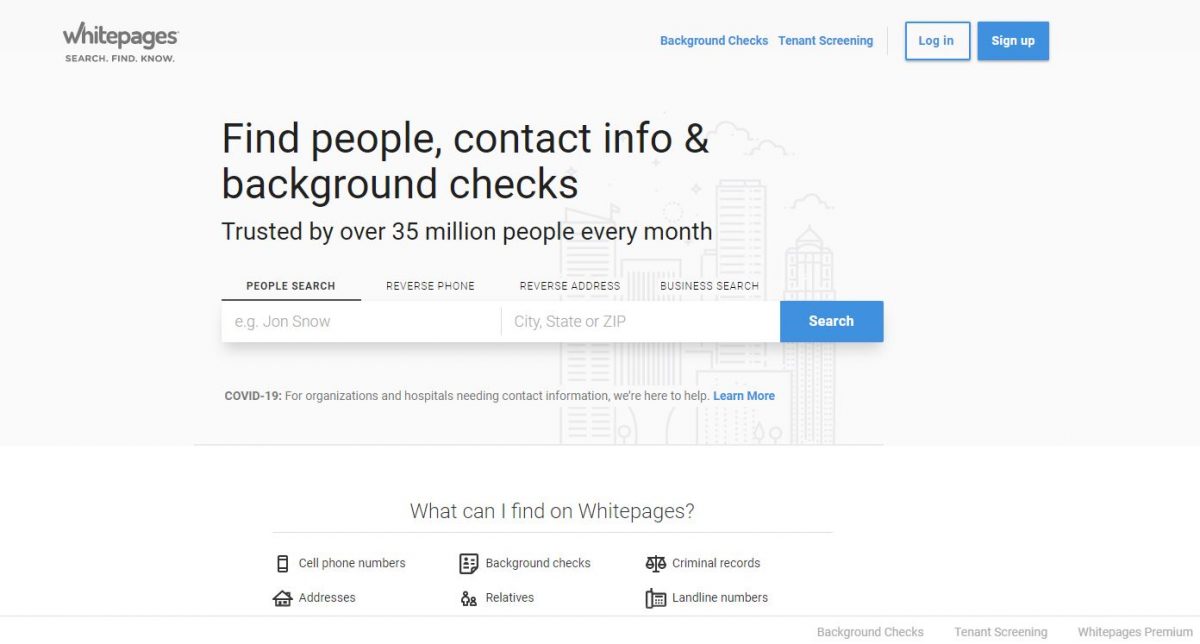 white pages people finder