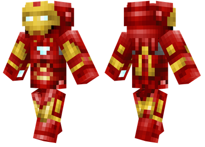 minecraft skins iron man