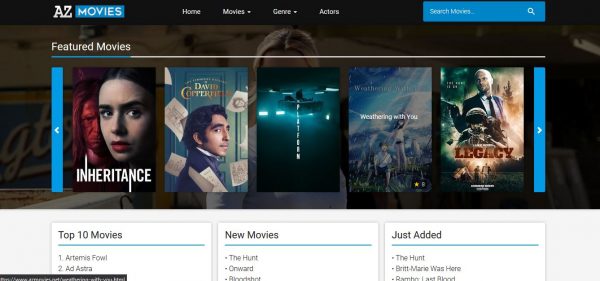 a to z movies free streaming