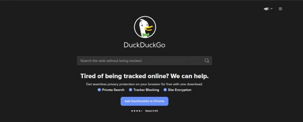 DuckDuckGo search engines