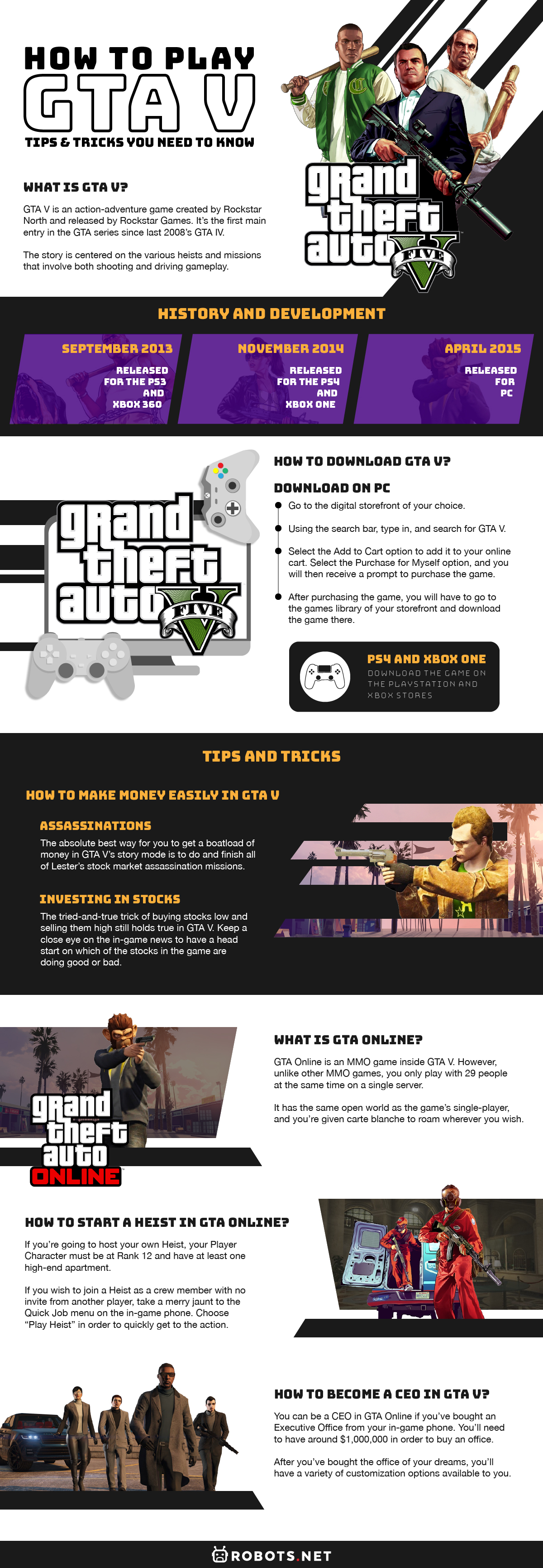 How to Play GTA V: Tips & Tricks You Need to Know | Robots.net