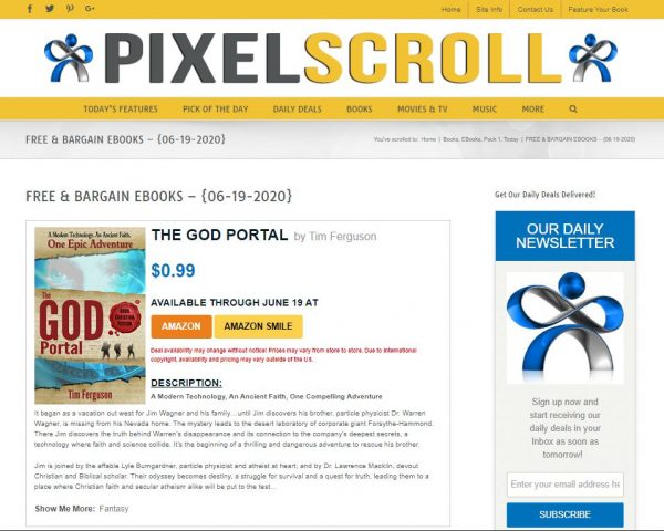 PixelScroll free kindle books