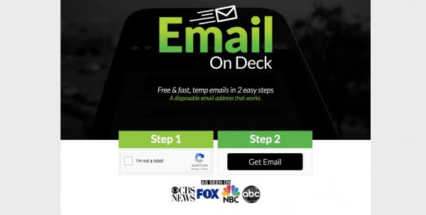 Email on Deck: Best Disposable Email Service
