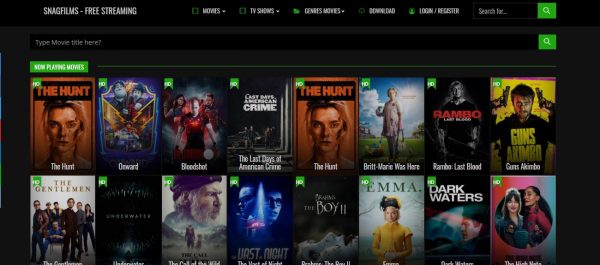 SnagFilms free movie streaming sites