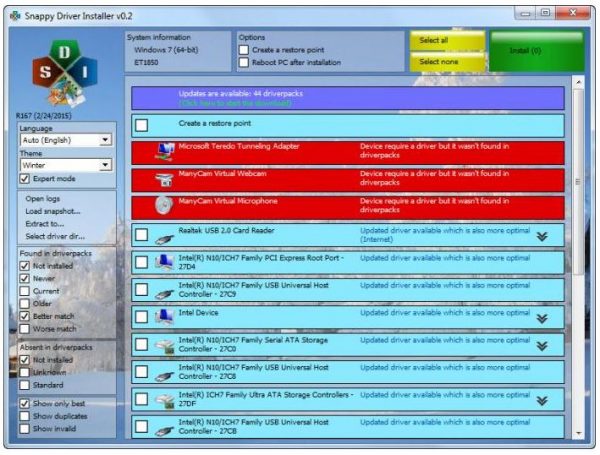 Snappy Driver Installer R2309 instal the new version for ipod