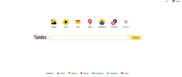 Yandex search engines