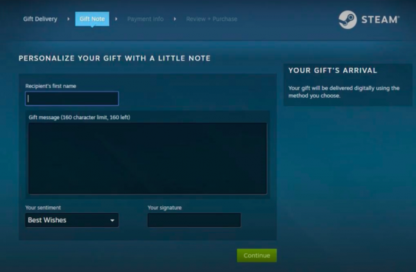 Gift Steam Wallet Funds Step 6