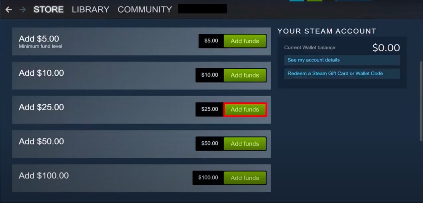 Steam Wallet How to Add Funds, Buy Games and More