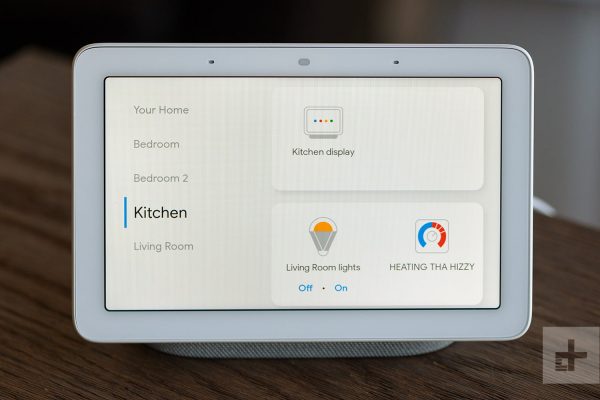 google home hub lights